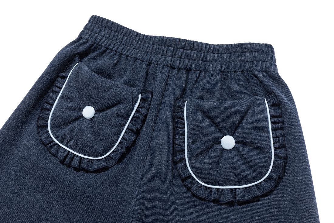 13DE MARZO Nighty Night Bear Sweatpants Blue
