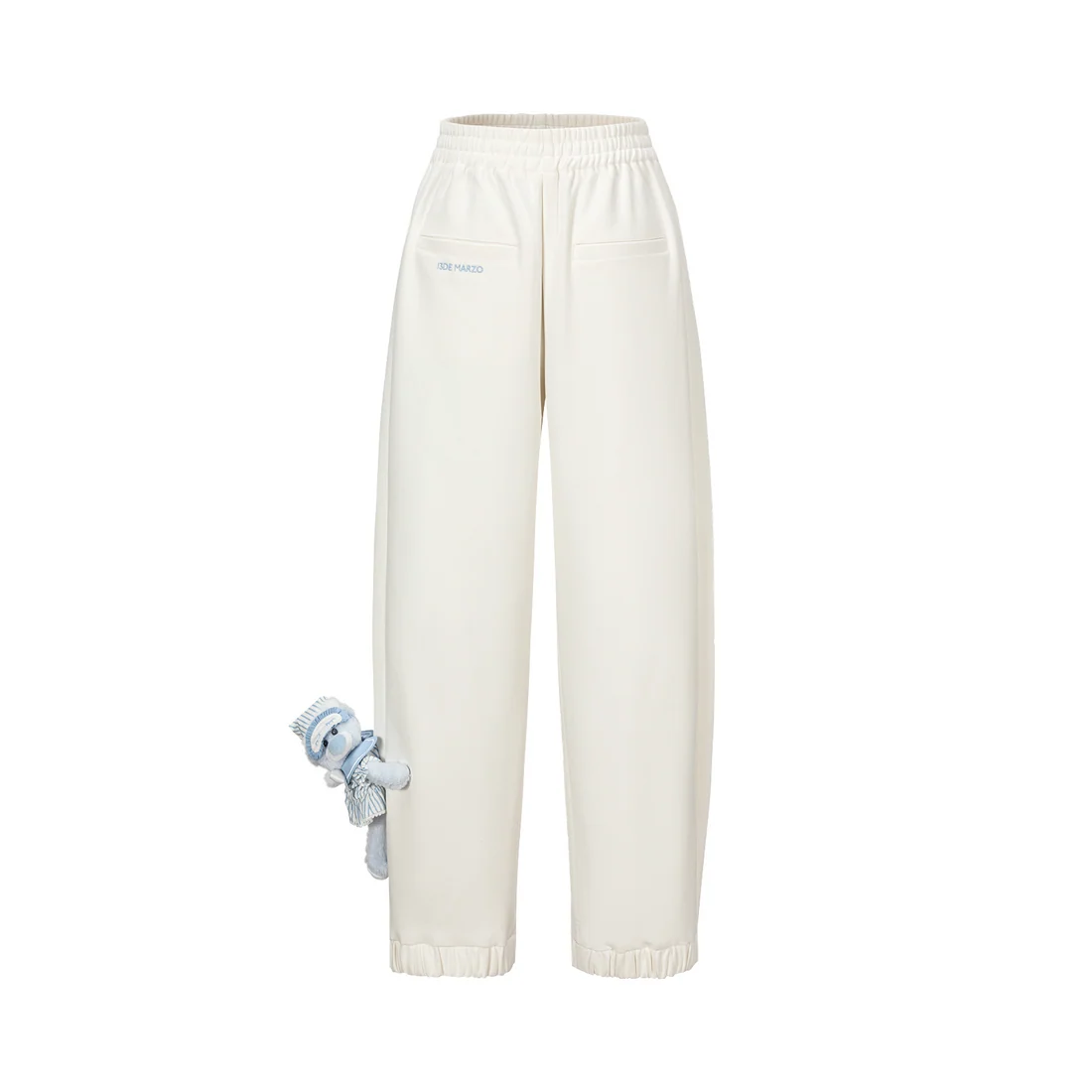 13DE MARZO Nighty Night Bear Sweatpants White