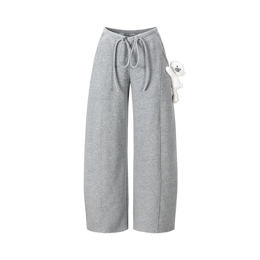 13DE MARZO Doozoo Soft Fleece Pants Grey