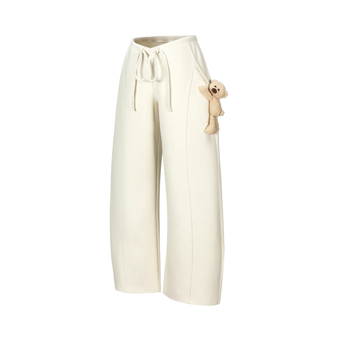 13DE MARZO Doozoo Soft Fleece Pants Beige