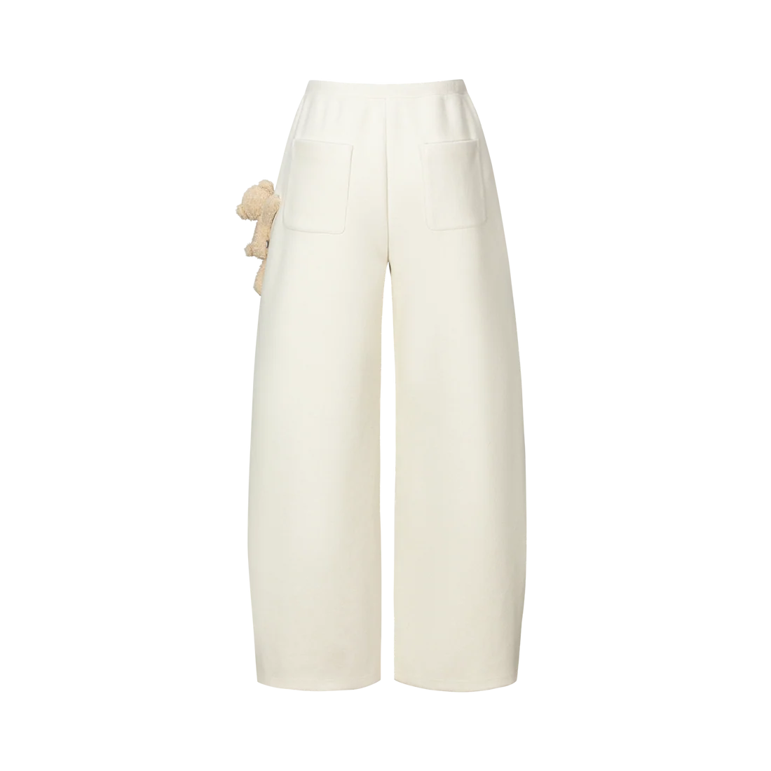 13DE MARZO Doozoo Soft Fleece Pants Beige