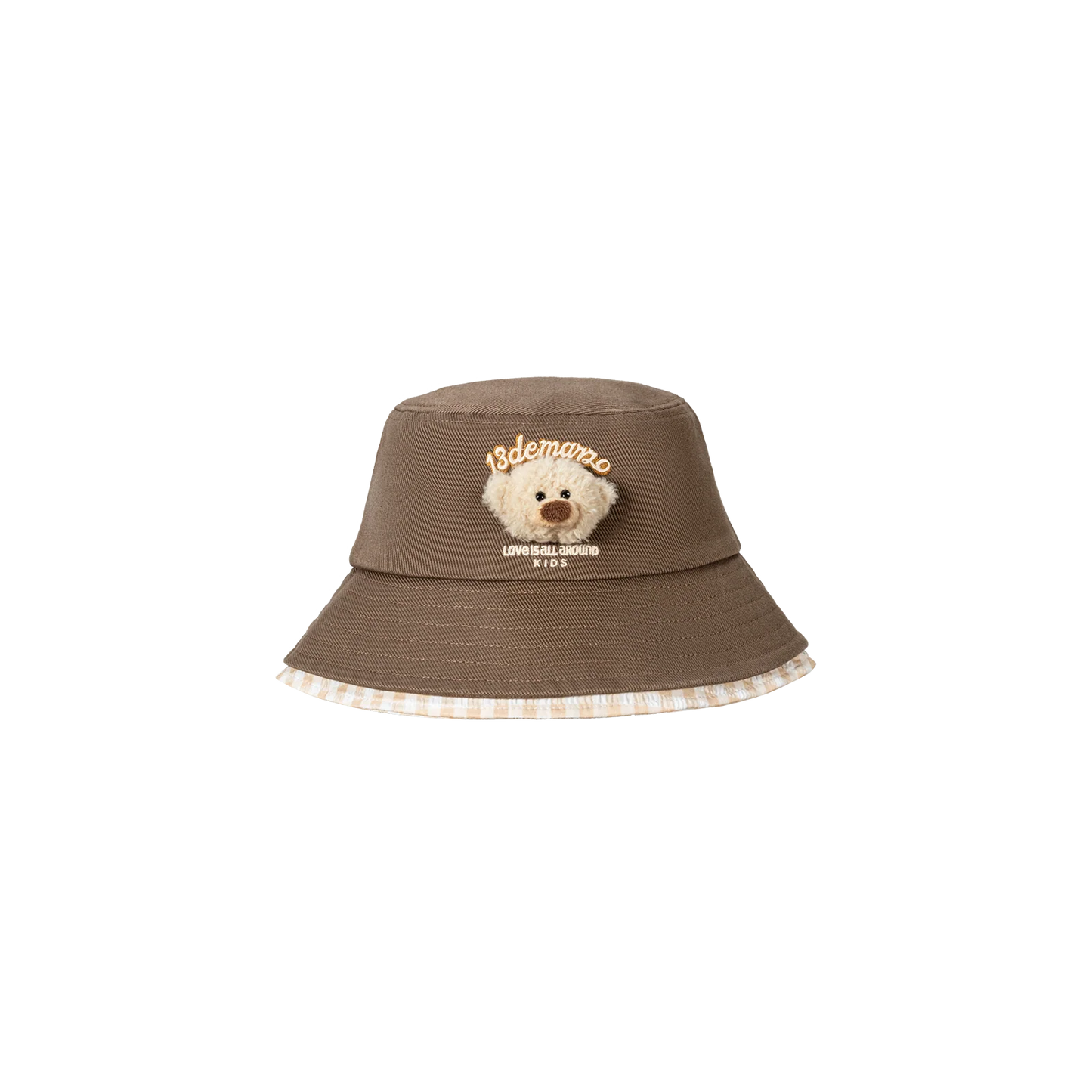 13DE MARZO BabyBear Bucket Hat Brown