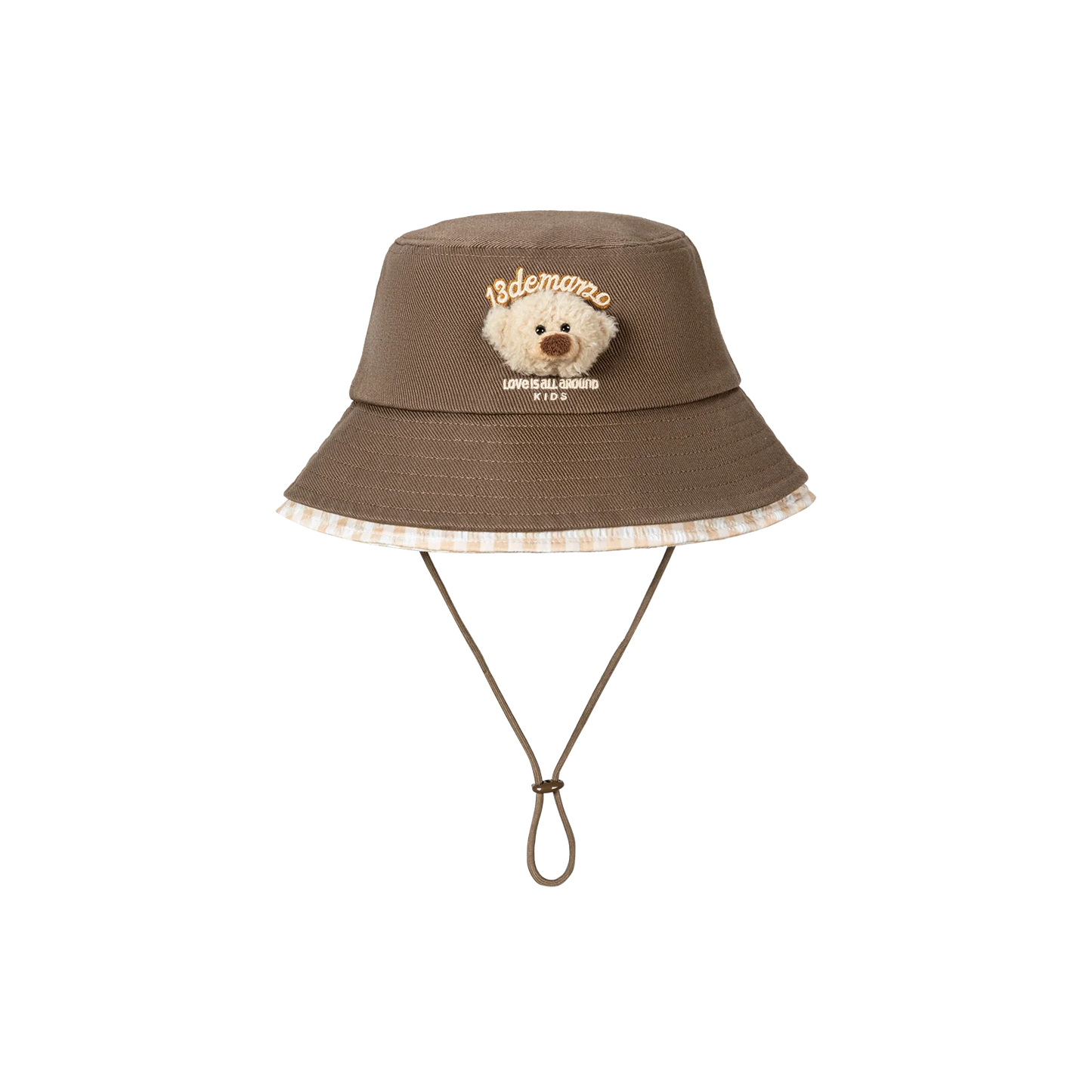 13DE MARZO BabyBear Bucket Hat Brown