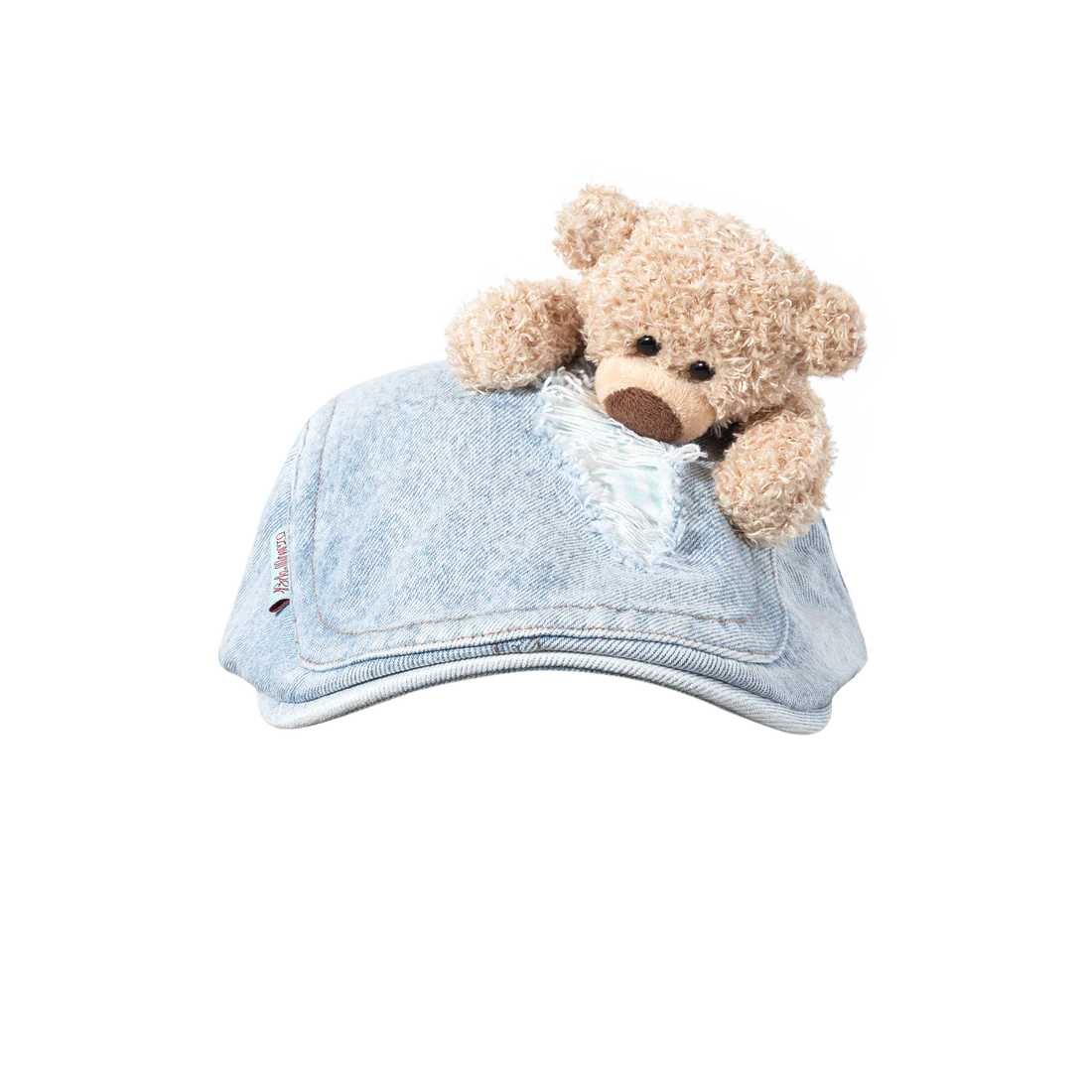 13DE MARZO Plaid Distressed Cap