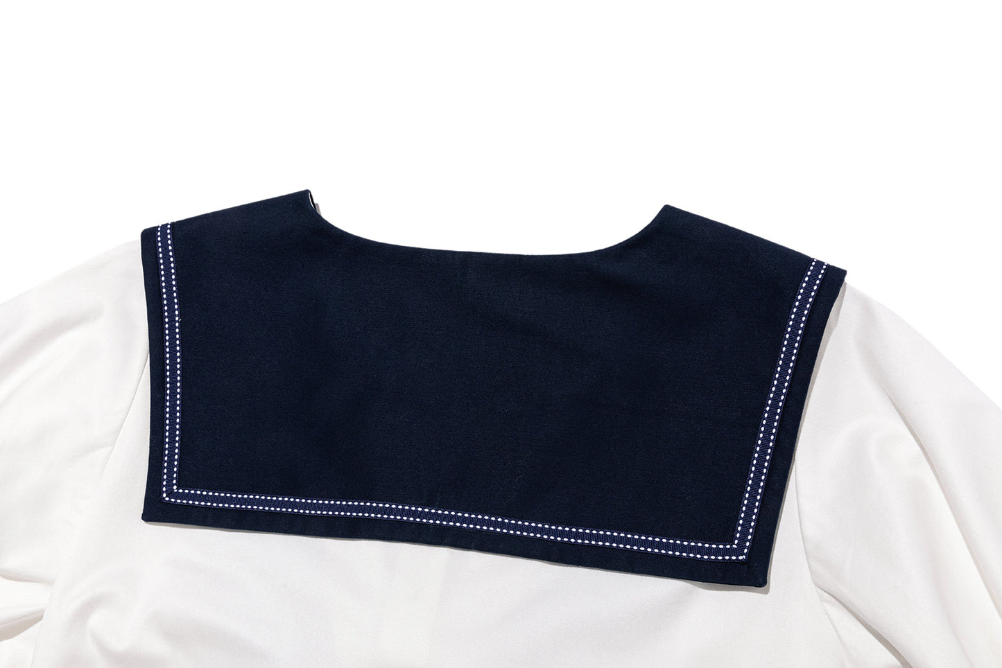 13DE MARZO Nautical Style Pleated Dress
