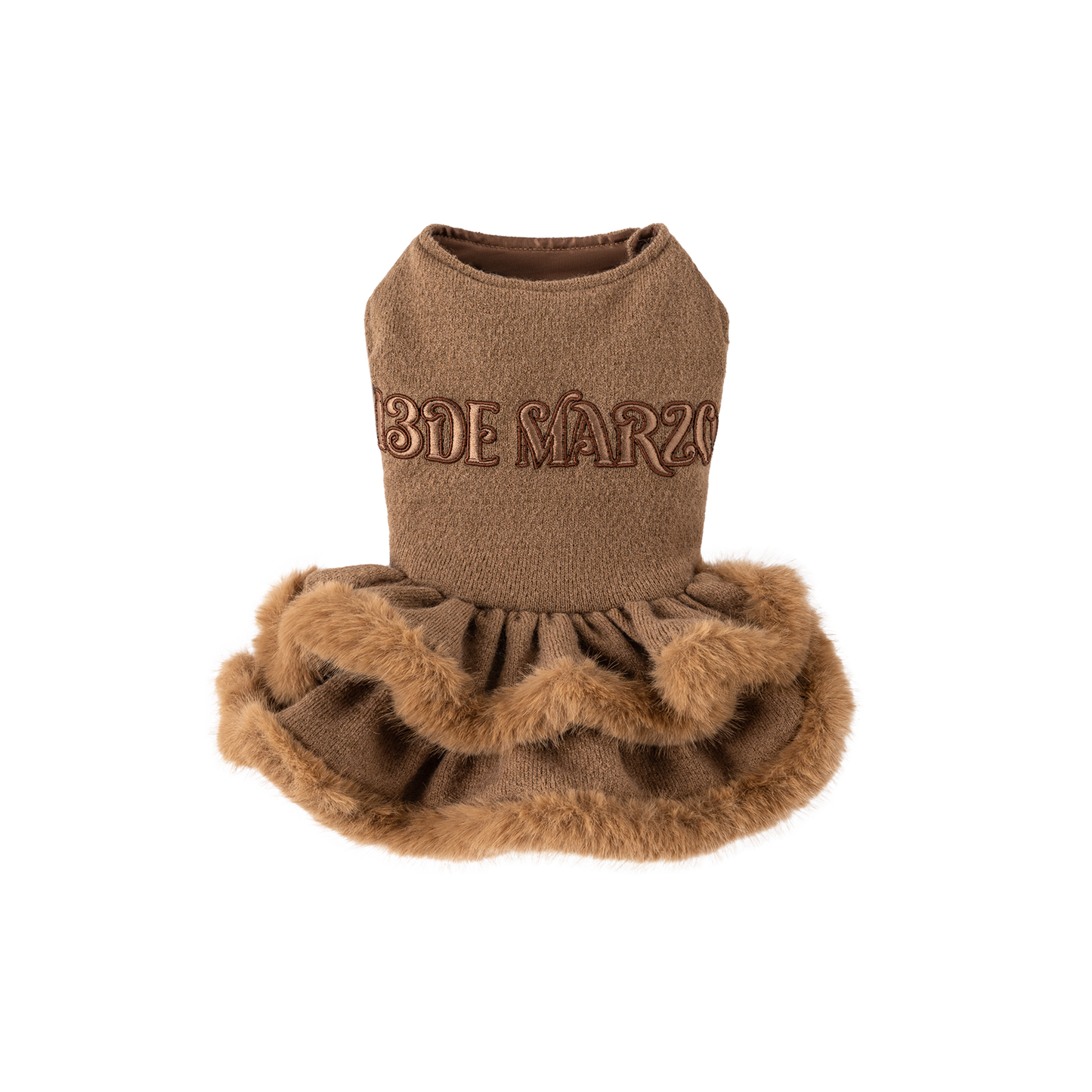 13DE MARZO ToBeMarzoBear Pet Dress Khaki