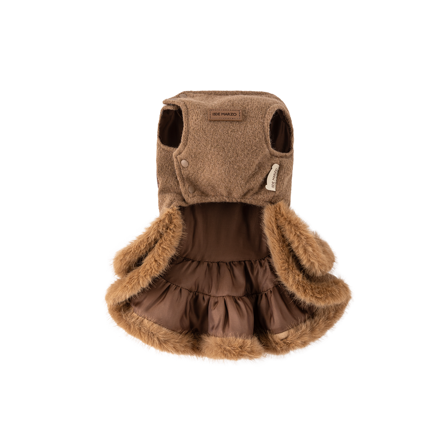 13DE MARZO ToBeMarzoBear Pet Dress Khaki