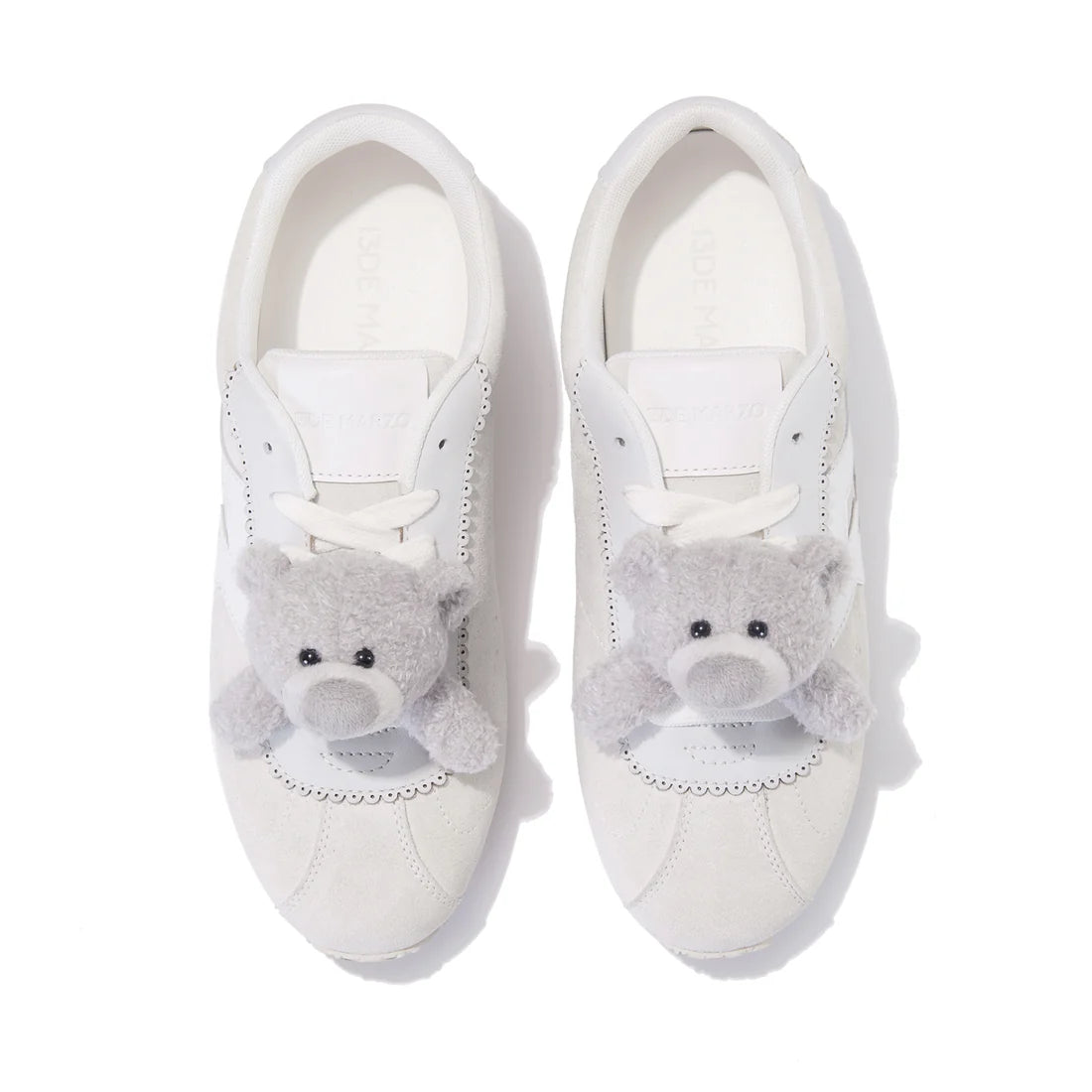13DE MARZO Casual Retro Jogging Shoes Grey
