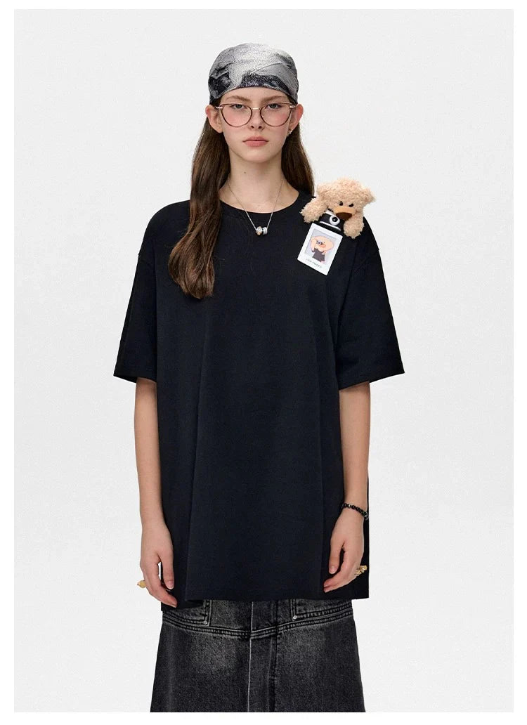 13DE MARZO Bear Instant Photo T-shirt