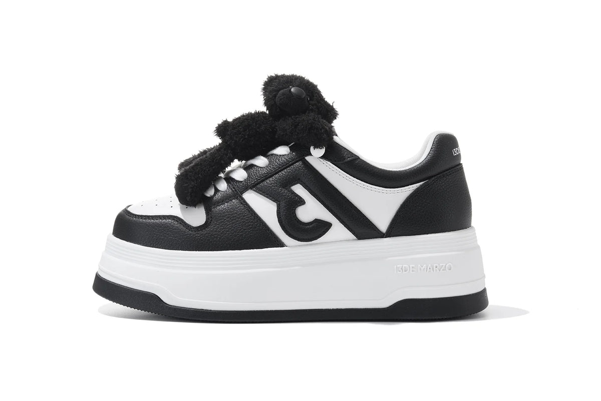 13DE MARZO Casual Platform Sneakers Black