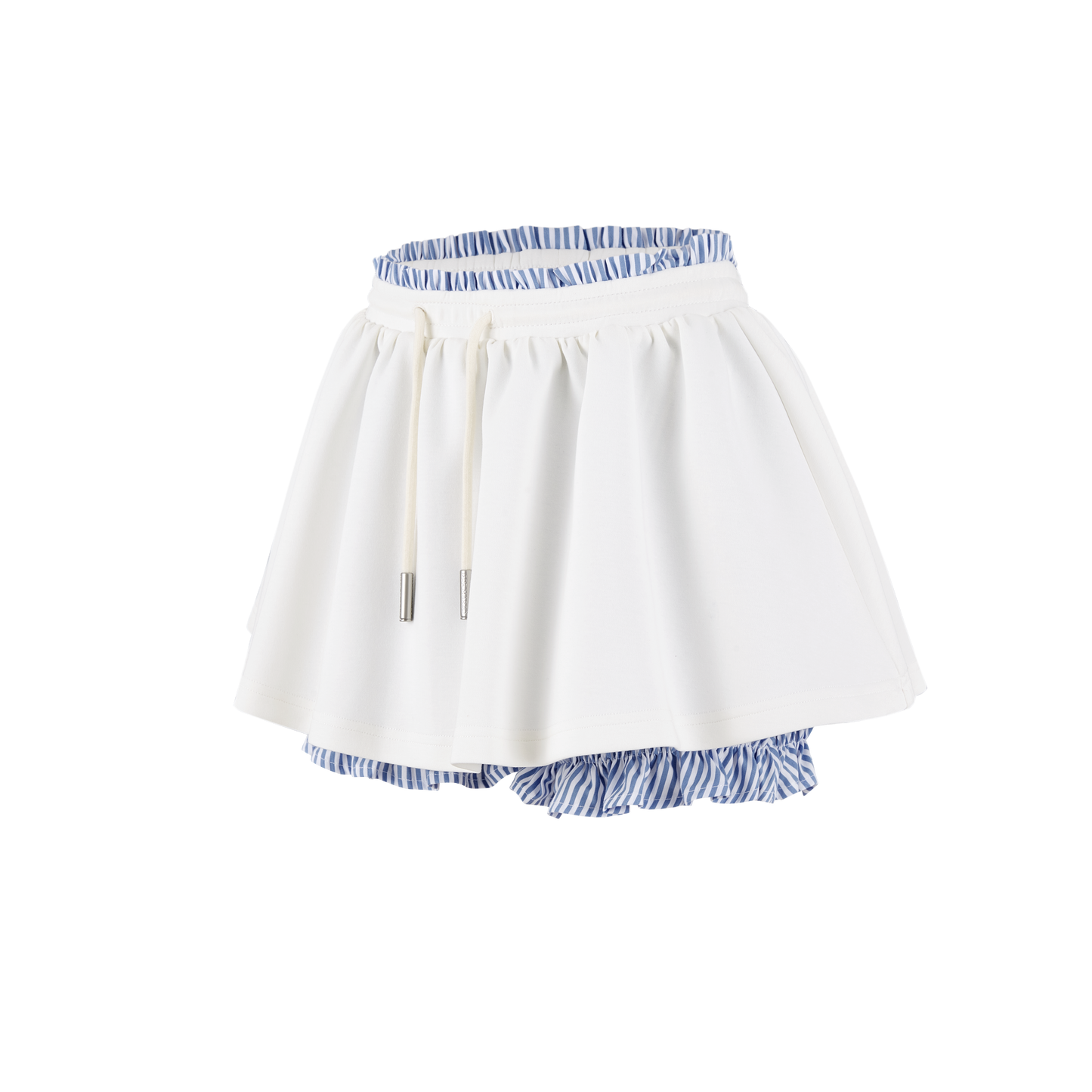 13DE MARZO Lines Bear Dress White