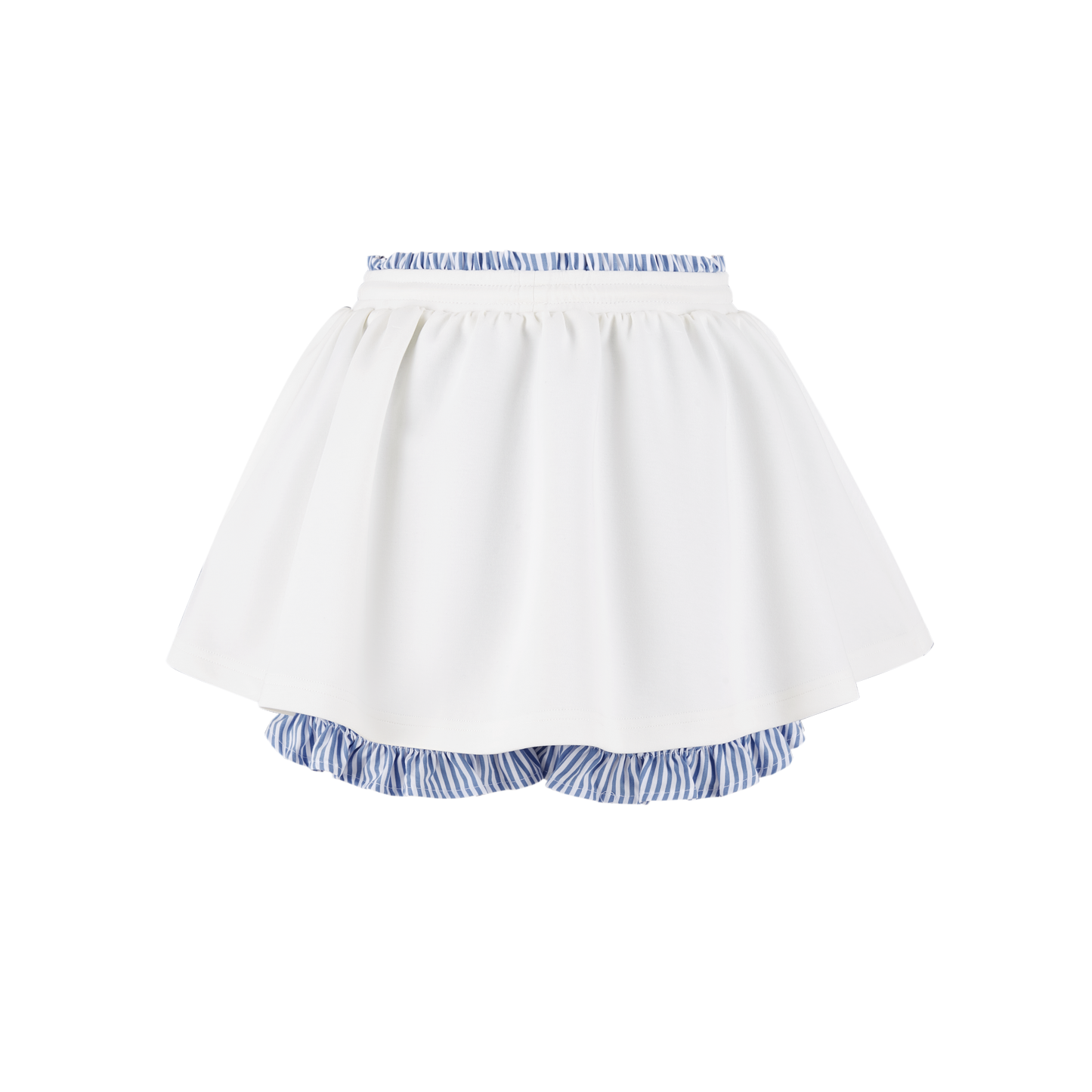 13DE MARZO Lines Bear Dress White