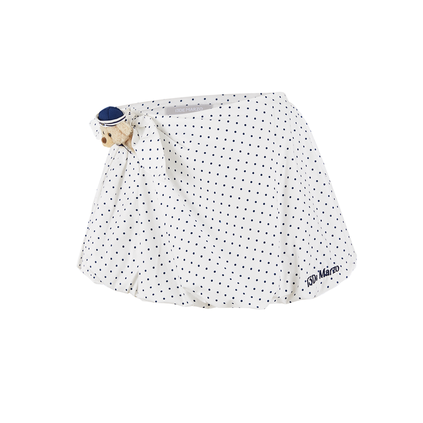 13DE MARZO Sailor Bear Polka Dot Bloomer Skirt