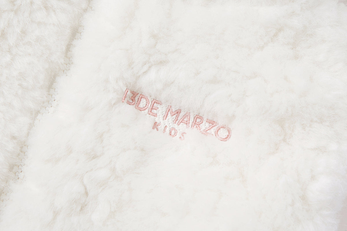 13DE MARZO BabyBear Shearling Plush Vest