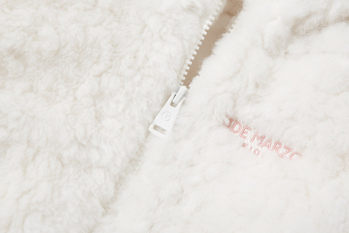 13DE MARZO BabyBear Shearling Plush Vest