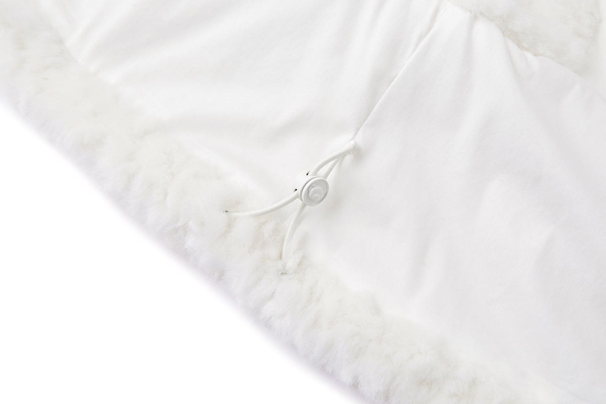 13DE MARZO BabyBear Shearling Plush Vest