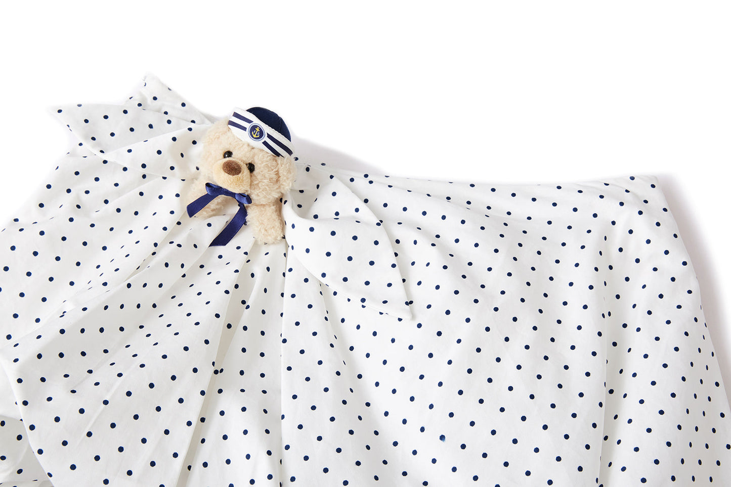 13DE MARZO Sailor Bear Polka Dot Bloomer Skirt