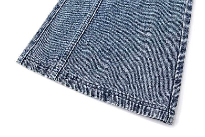 13DE MARZO Distruction Bear Jeans Blue