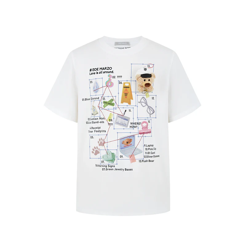 13DE MARZO Clue Version T-Shirt