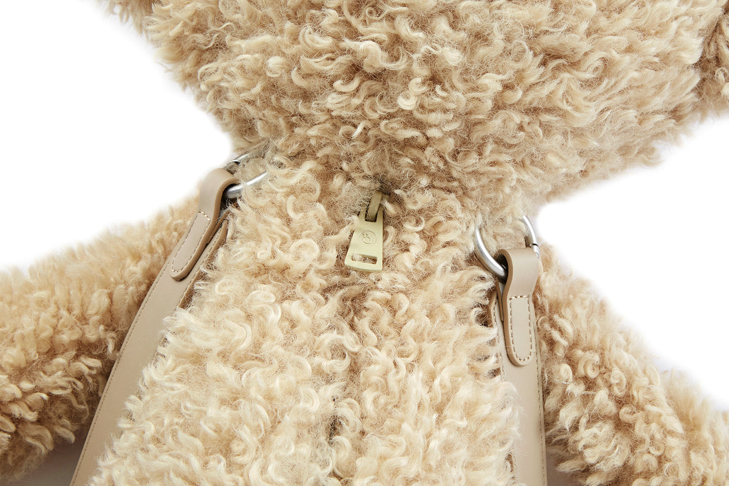 13DE MARZO Plush Toy Backpack Khaki