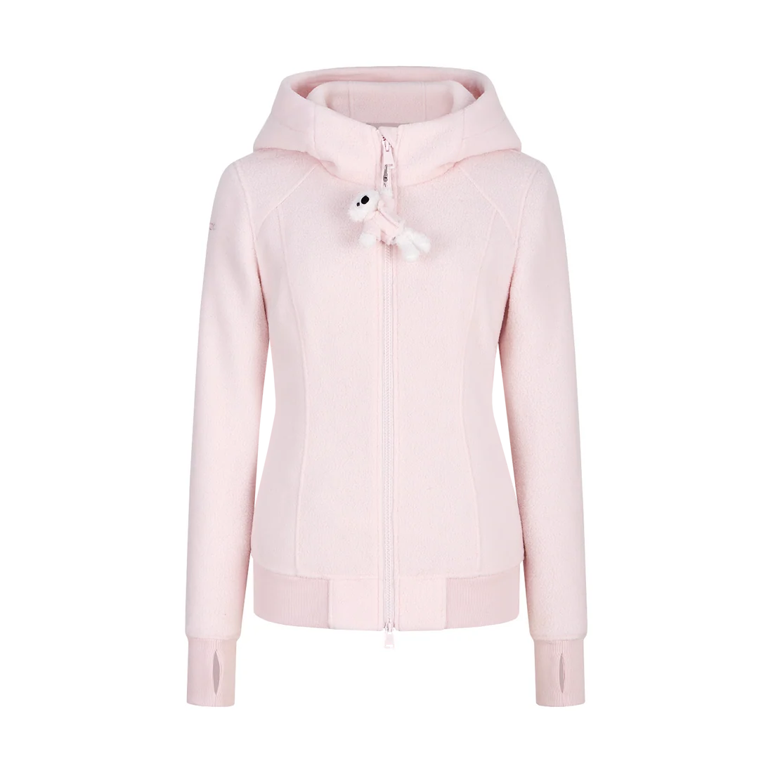 13DE MARZO Slim Fit Fleece Hoodie Pink