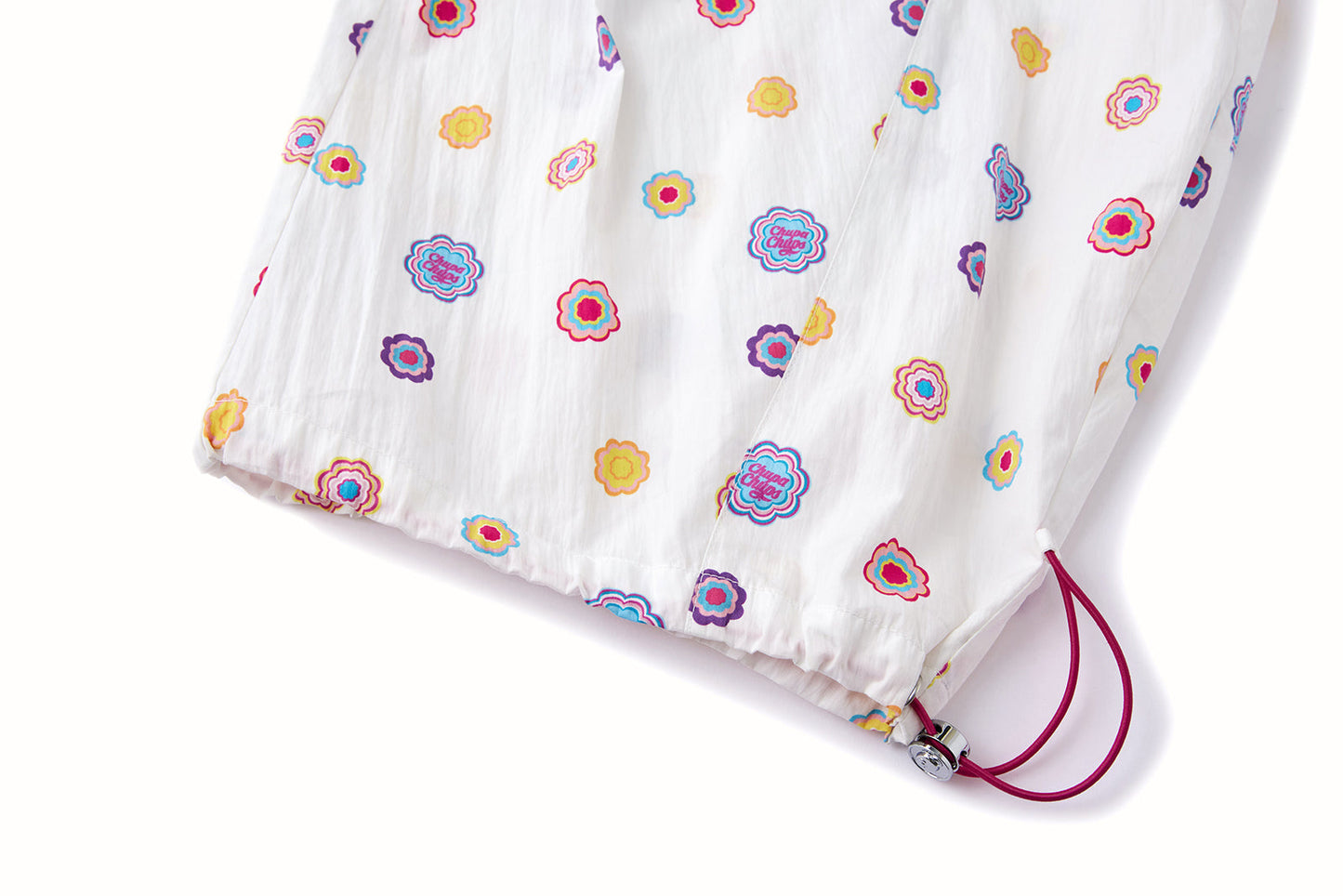 13DE MARZO All-Over Print Wide-Leg Pants