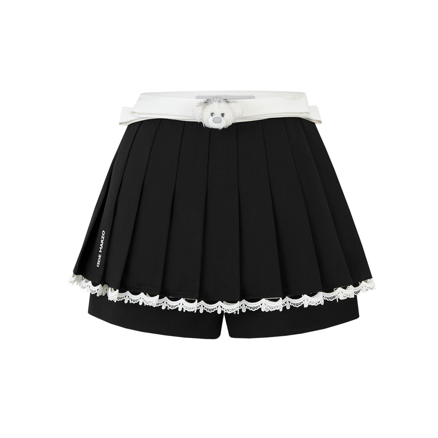 13DE MARZO Two-piece Style Pleated Skirt
