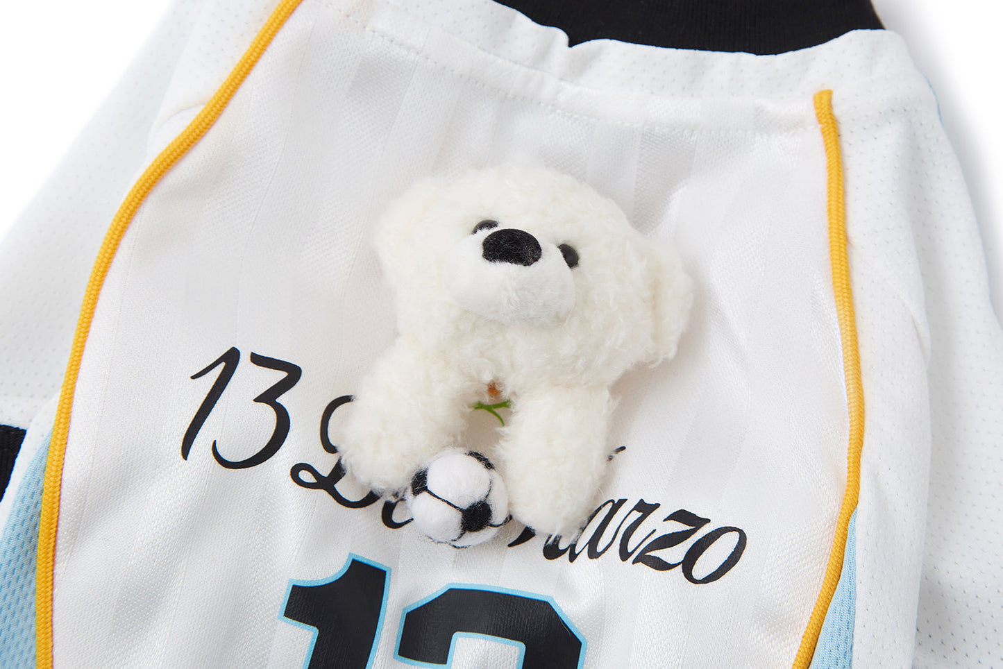 13DE MARZO Soccer Bear Pet Jersey Blue