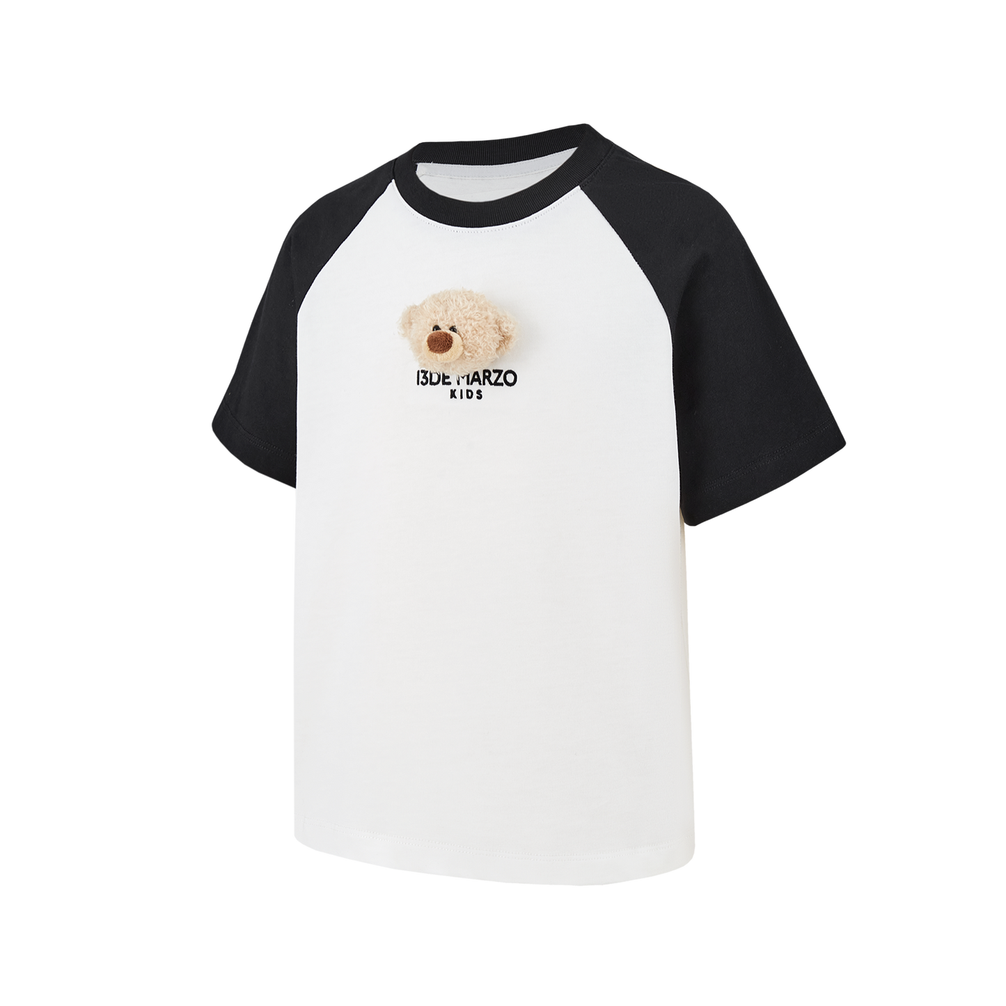 13DE MARZO BabyBear Raglan T-shirt Black