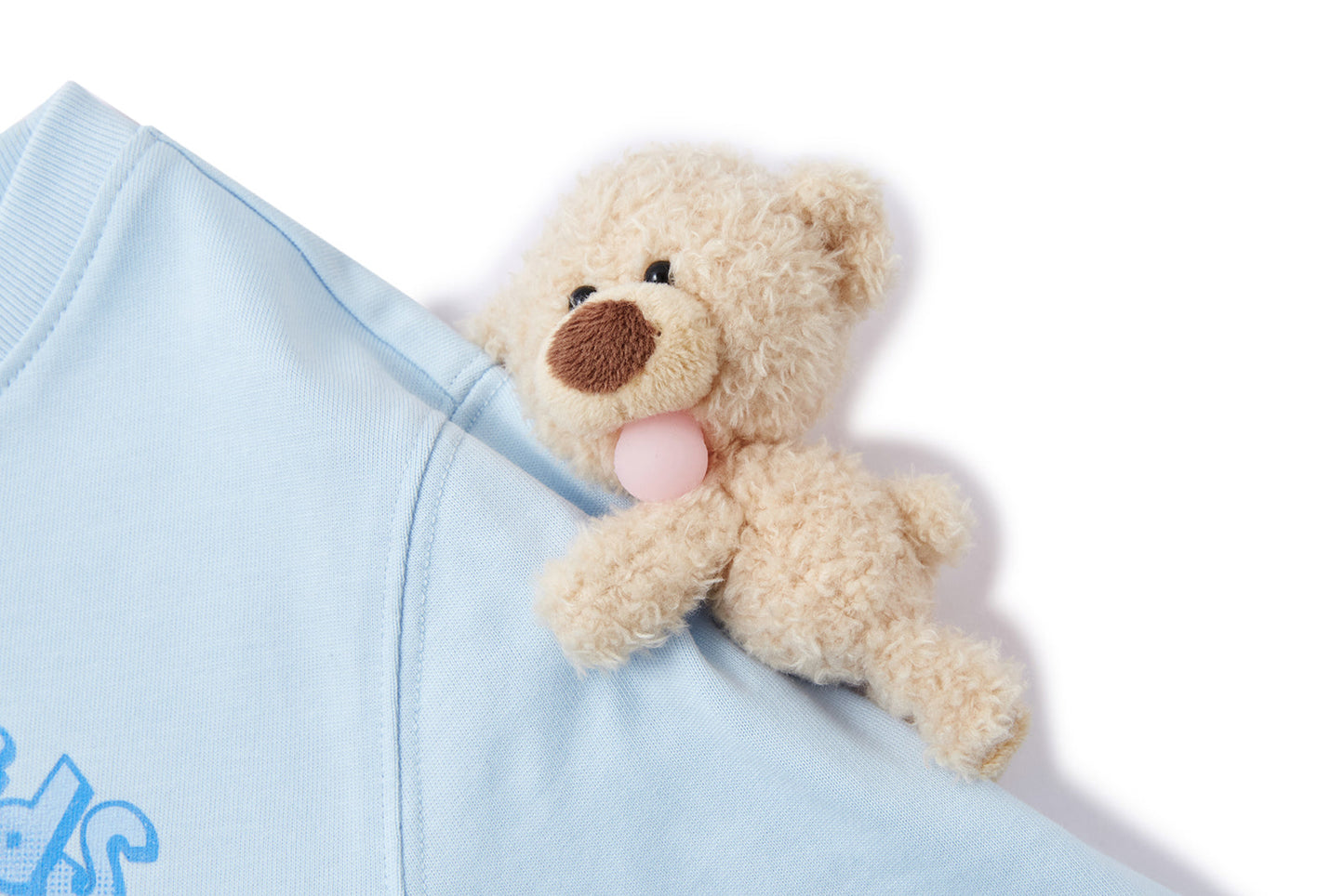 13DE MARZO BabyBear Bubblegum T-shirt Blue