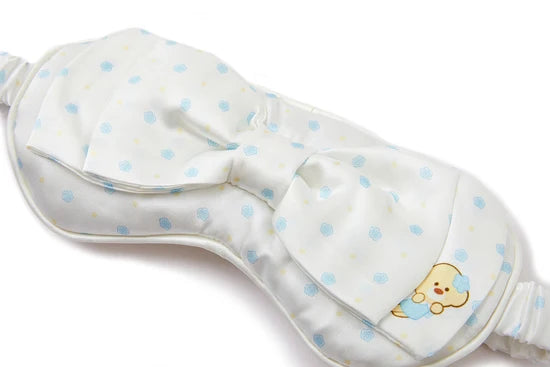 13DE MARZO All-over Floral Bow Sleep Mask