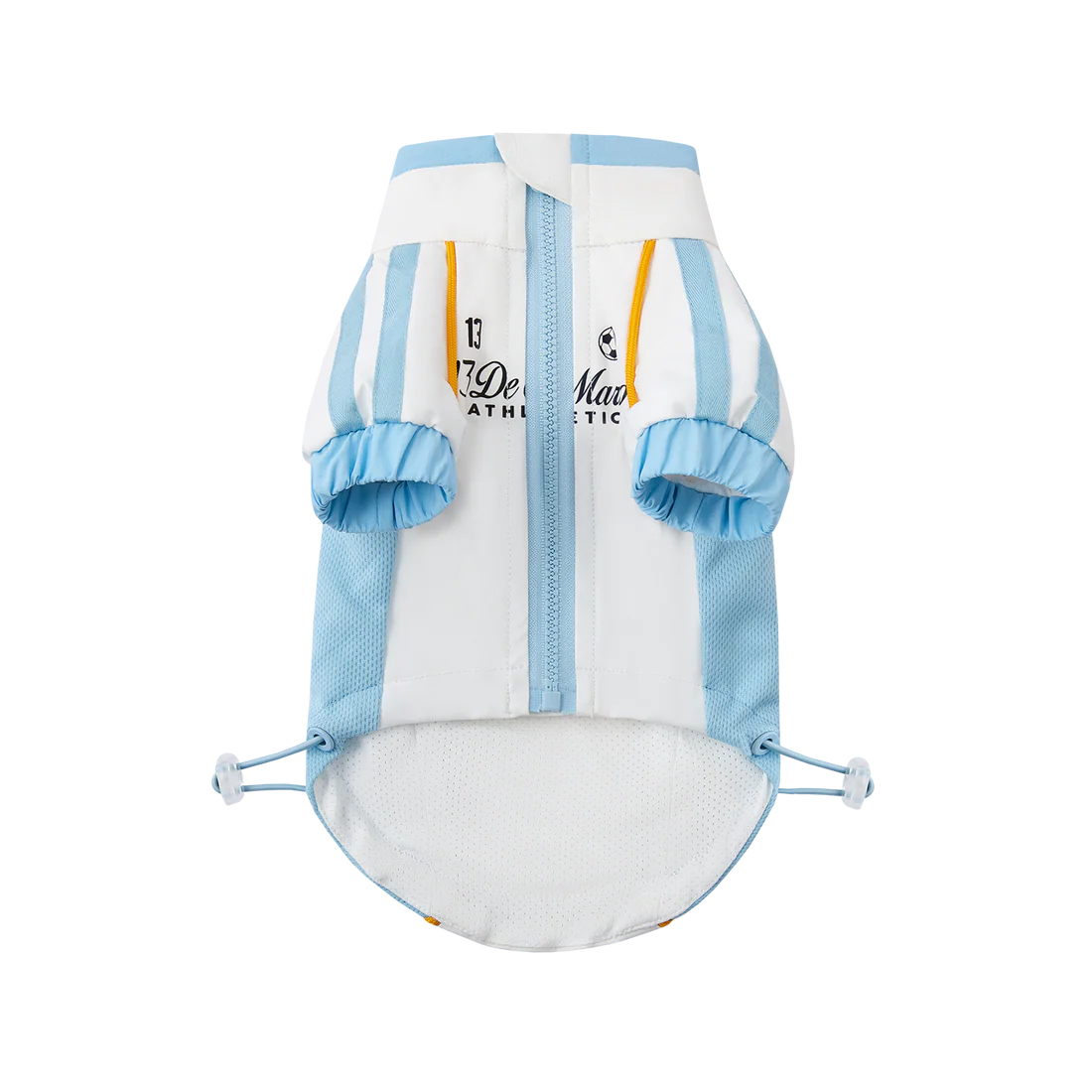13DE MARZO Soccer Bear Pet Jersey Coat Blue