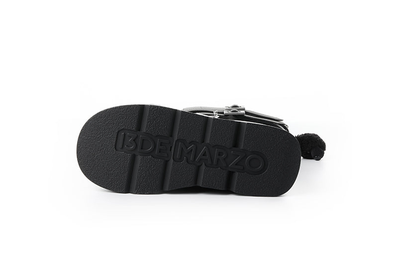 13DE MARZO Bear Lock Chain Boots