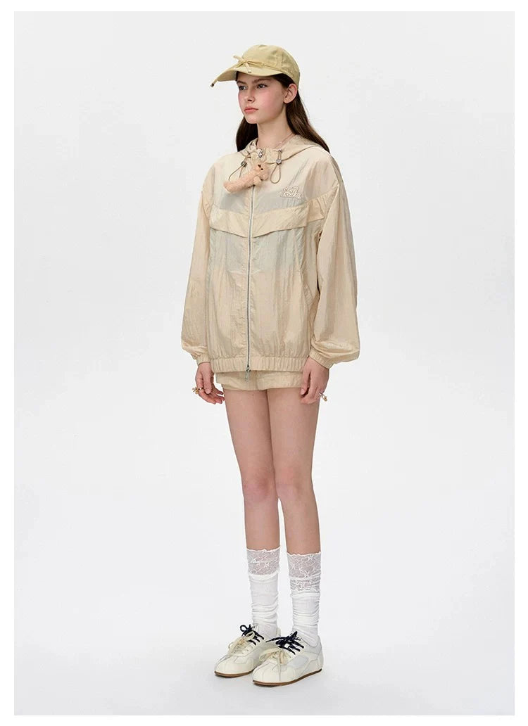13DE MARZO BEAR THIN TRAINER COAT Almond
