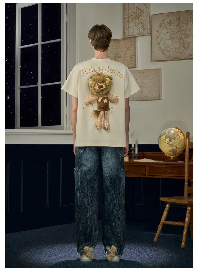 13DE MARZO Constellation Series T-shirt Leo