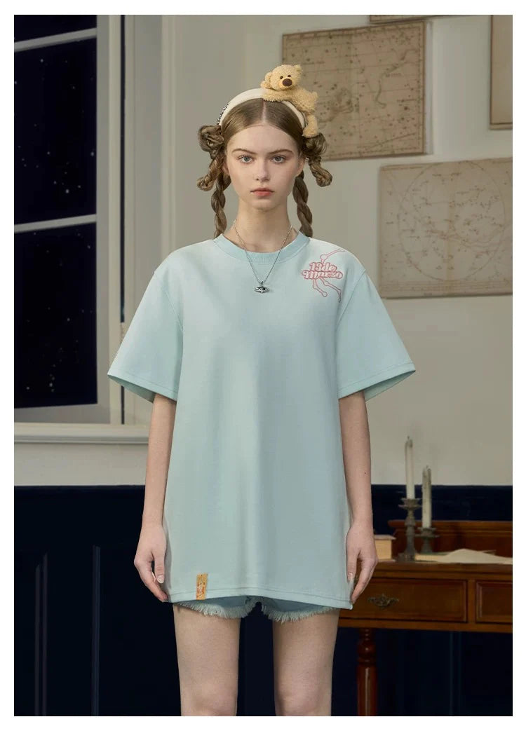 13DE MARZO Constellation Series T-shirt Aquarius