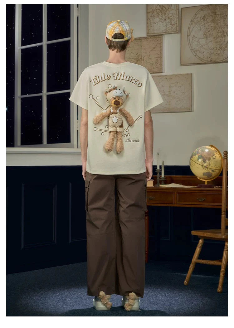 13DE MARZO Constellation Series T-shirt Taurus