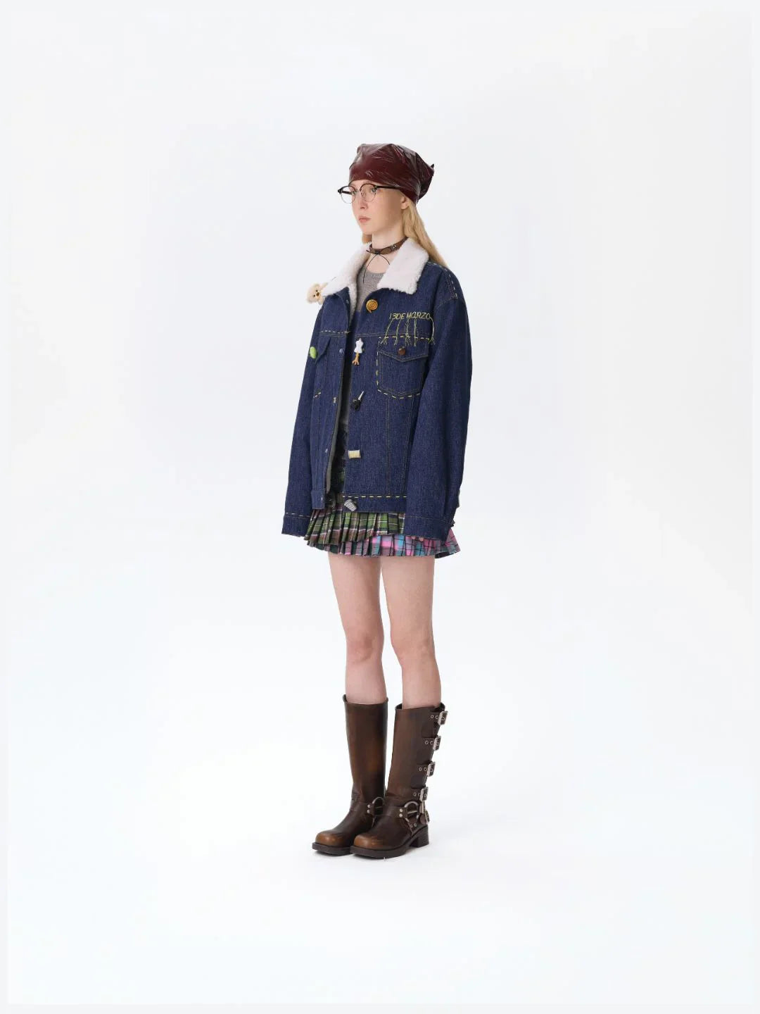 13DE MARZO Tailor Bear Fleece Jacket