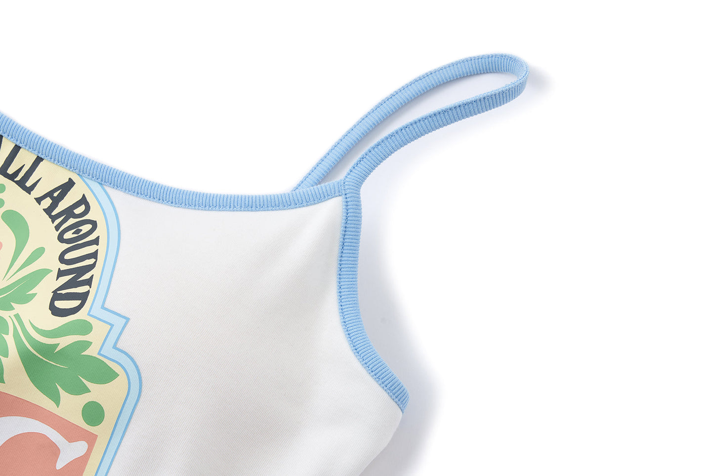13DE MARZO Butterfly Bear Print Camisole