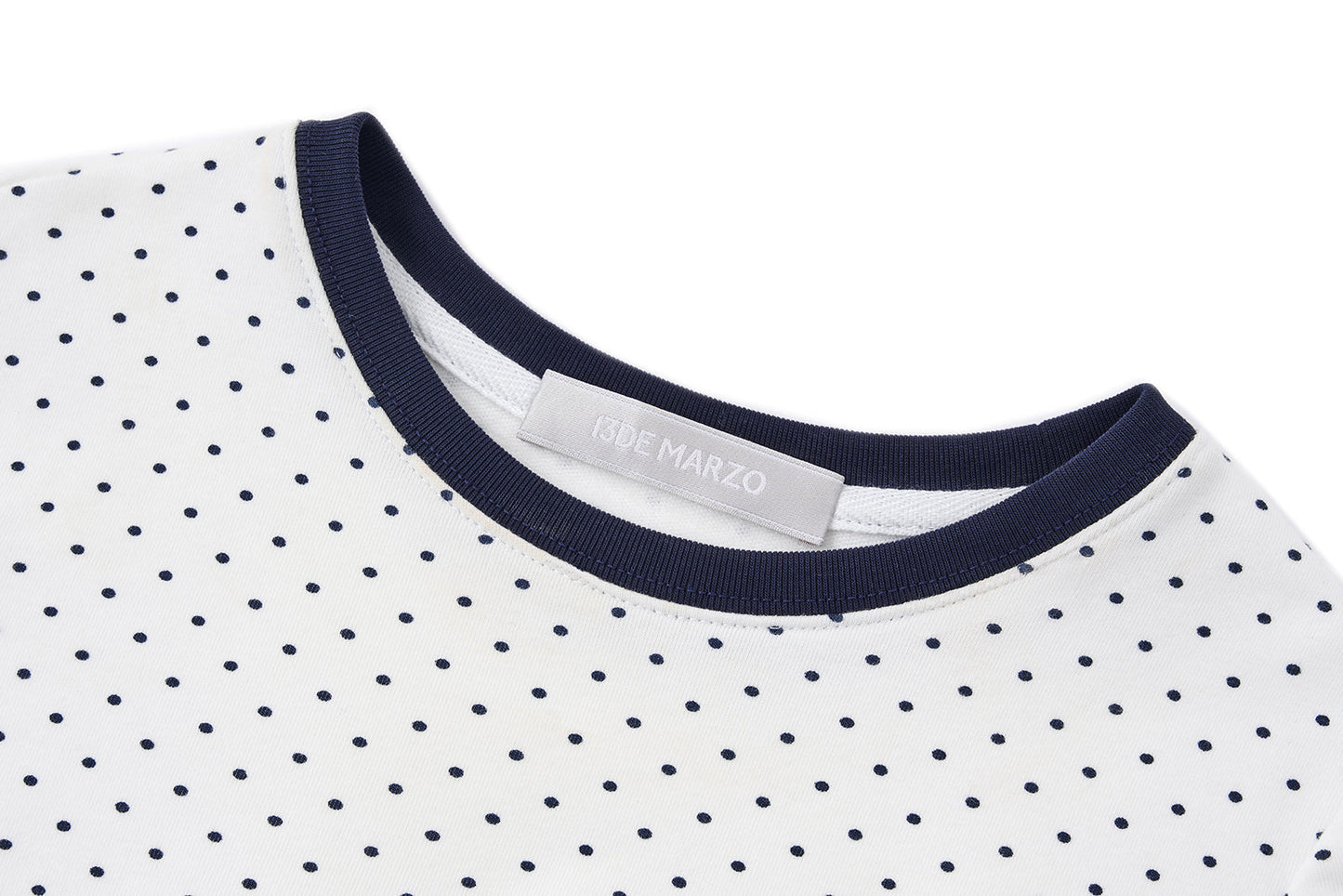 13DE MARZO Sailor Bear Polka Dot  T-Shirt