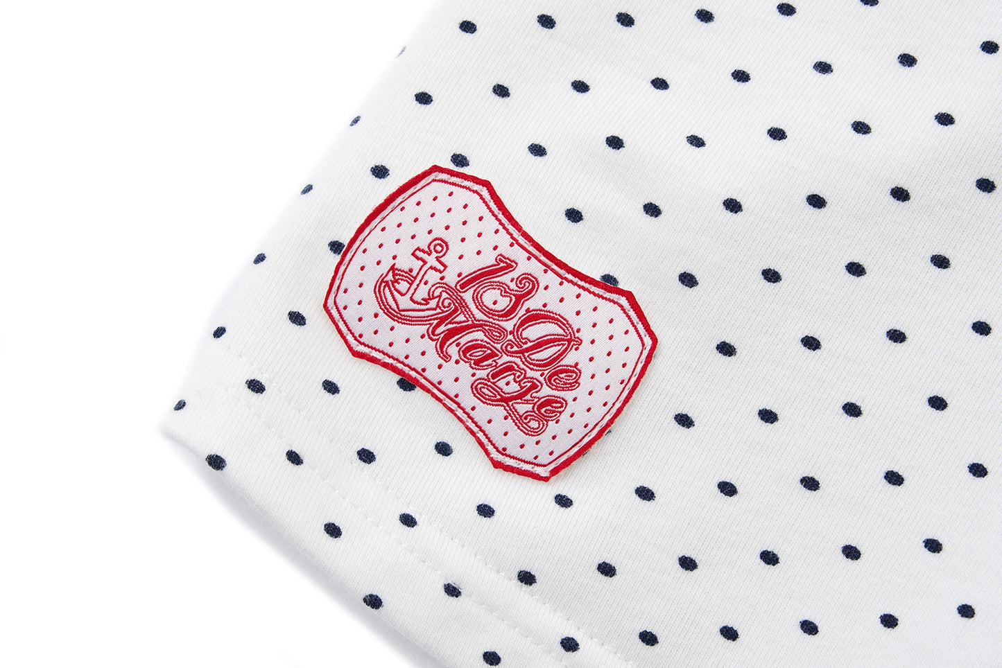 13DE MARZO Sailor Bear Polka Dot  T-Shirt