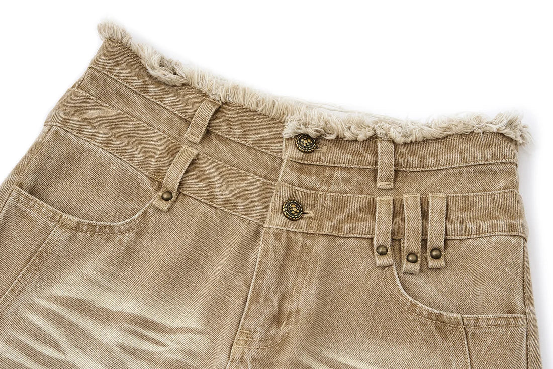 13DE MARZO Marzo Valley Casual Jeans Khaki