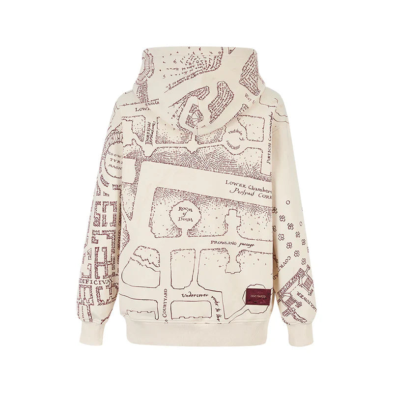Harry Potter × 13DE MARZO The Marauder's Map Hoodie