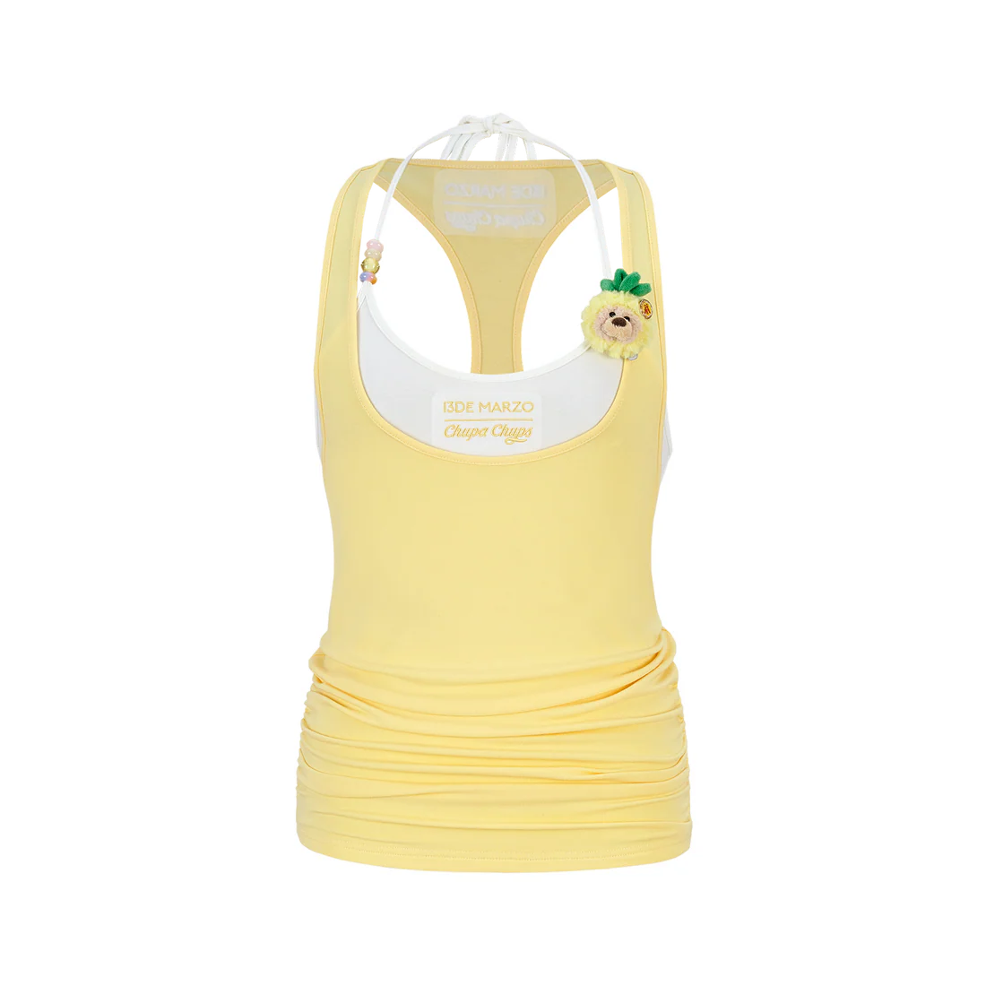 13DE MARZO Lollipop Cami Top Set Yellow