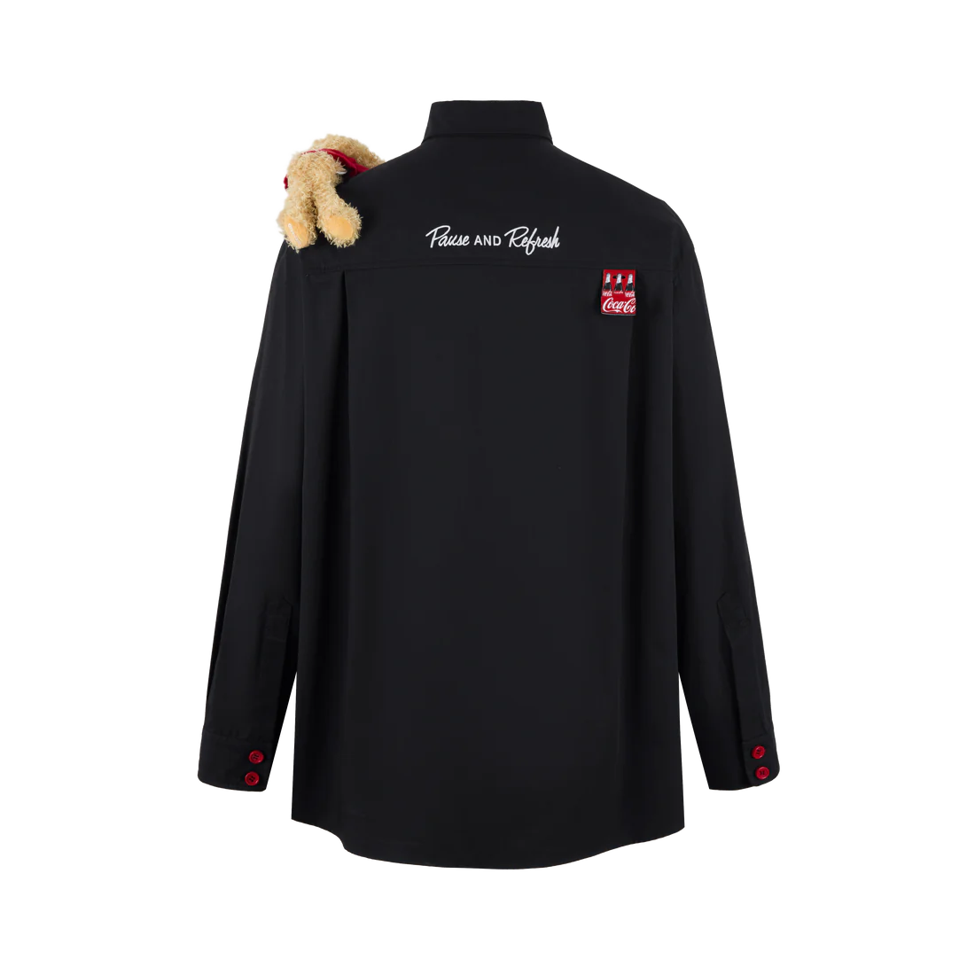 13DE MARZO COCA-COLA BEAR LAYERED LOGO SHIRT