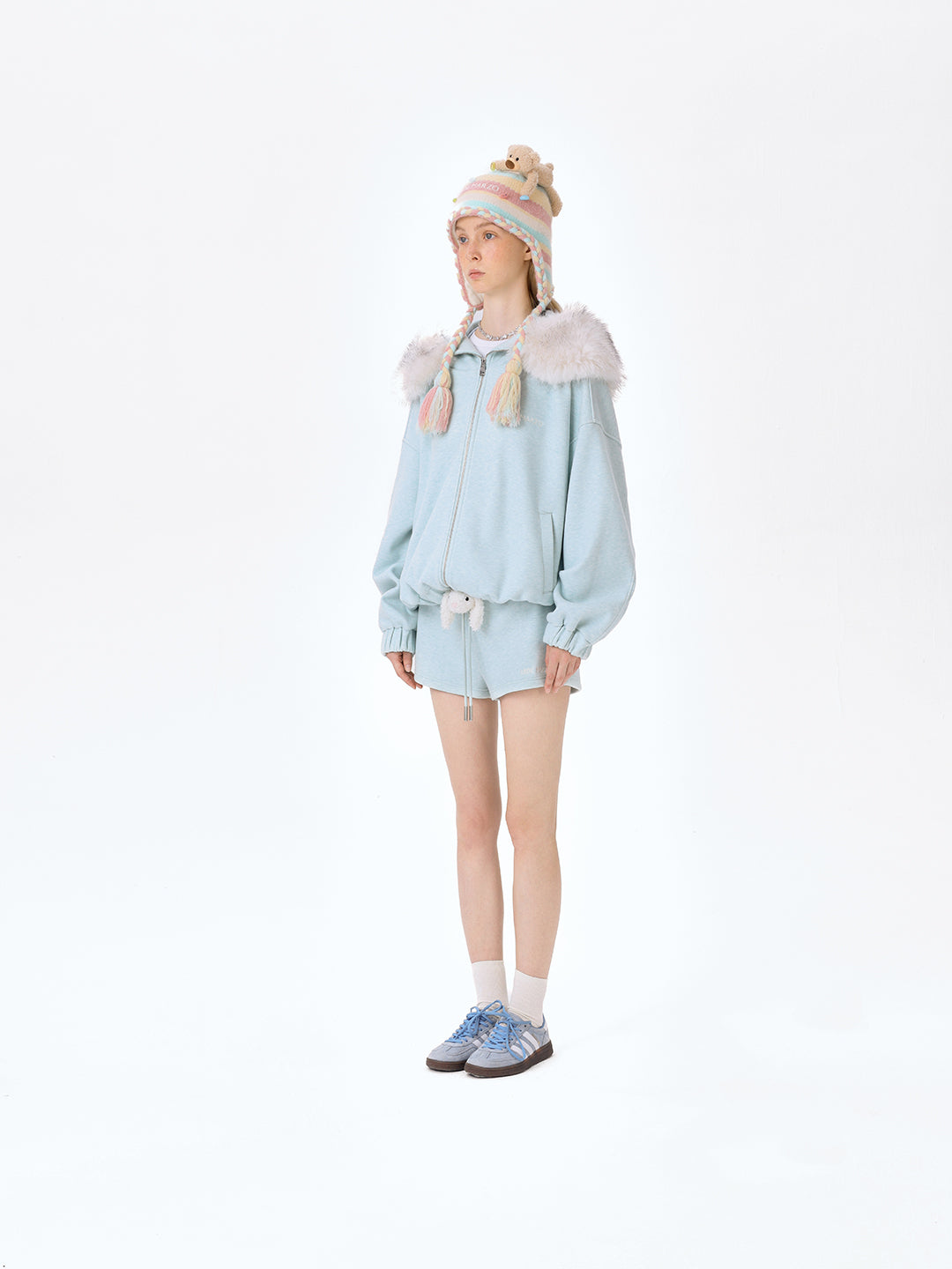 13DE MARZO Bear Sweet Bean Beanie