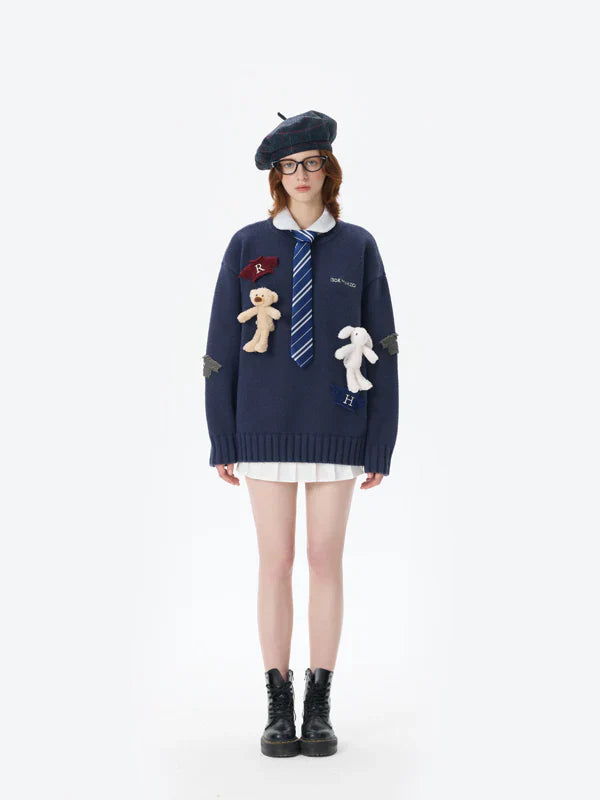 Harry Potter × 13DE MARZO Harry and Weasley Vintage Sweater