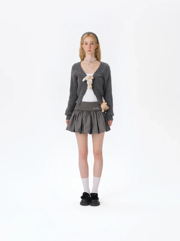 13DE MARZO Bear Upper Bud Skirt