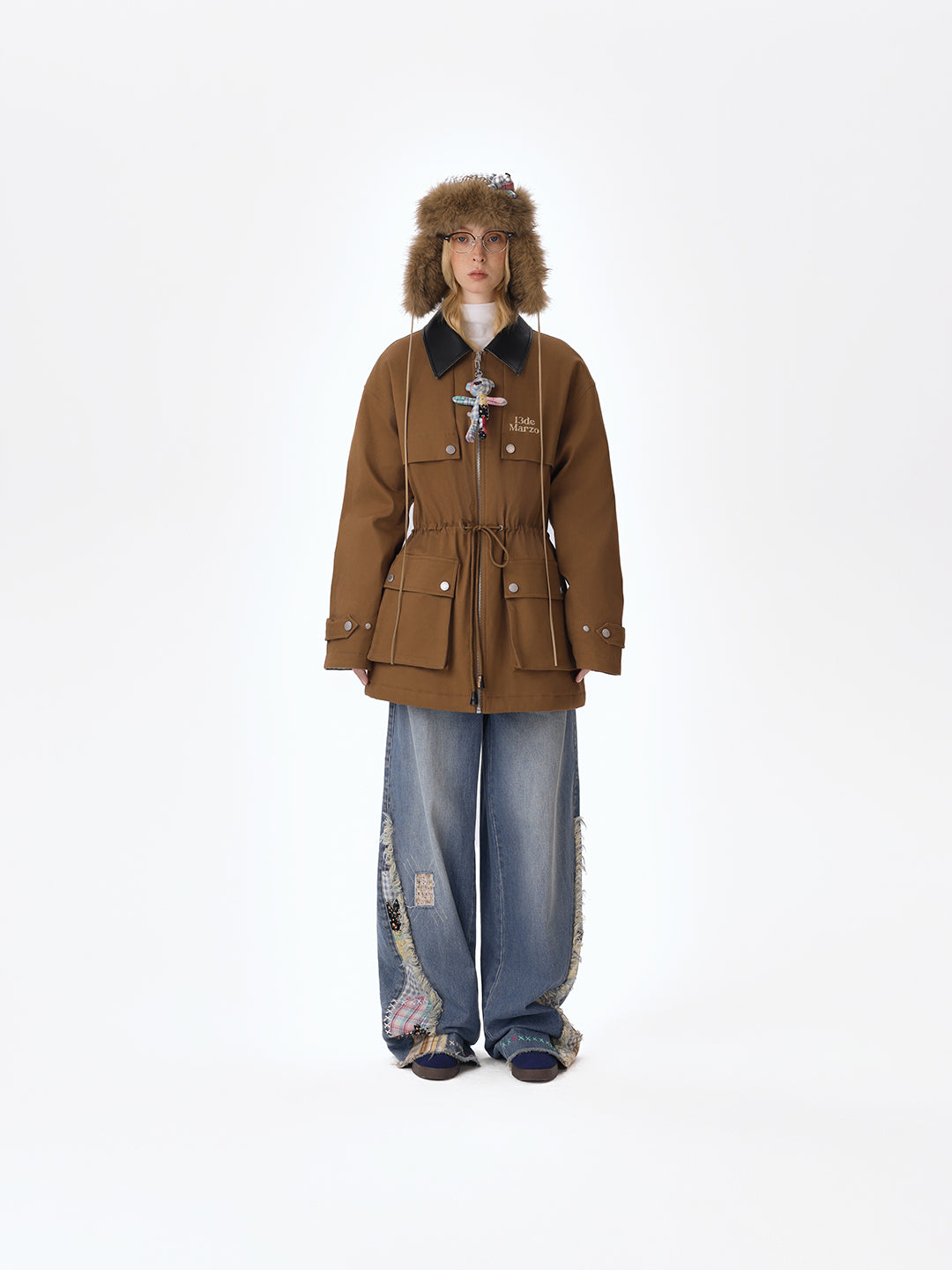 13DE MARZO Plaid Earflap