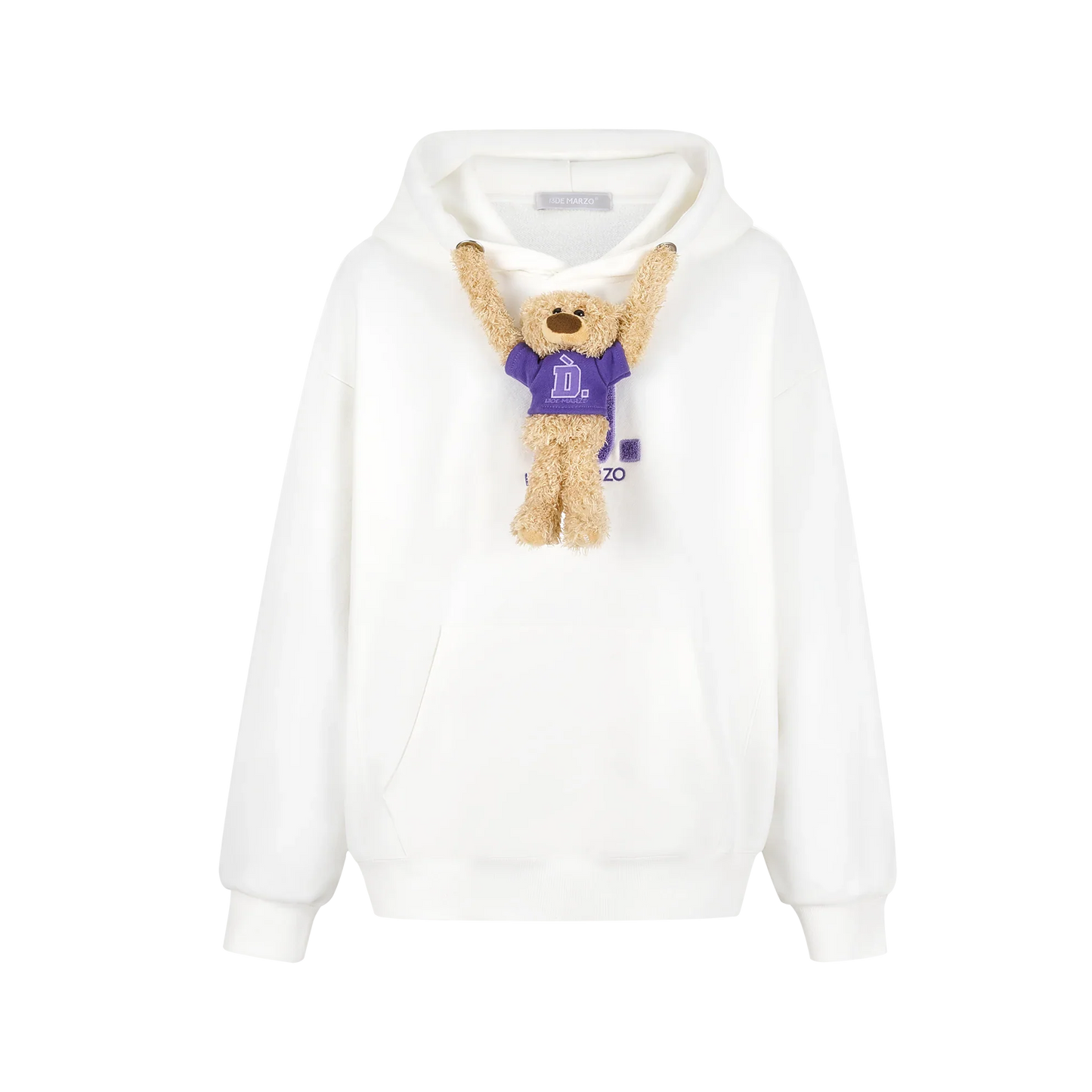 13DE MARZO WHAT A D BEAR HOODIE